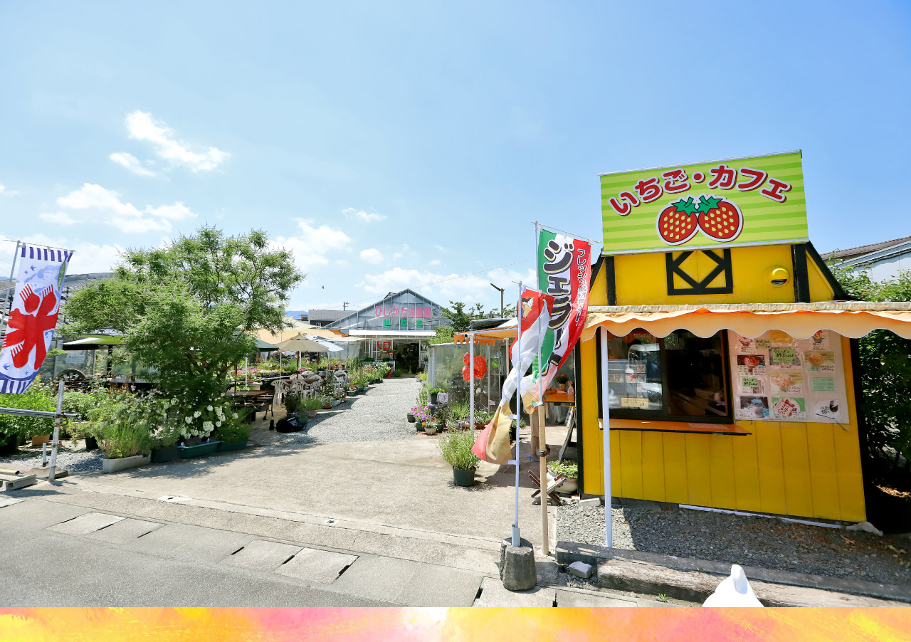 Exterior of Hijikata Yoran Strawberry Cafe