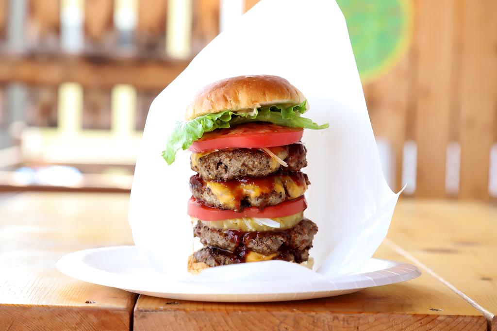 double double burger 甲府 テイクアウト・パン