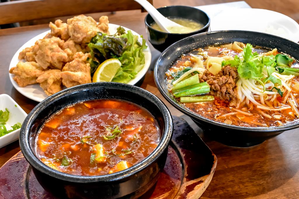 河口湖 中華 長安 刀削麺3