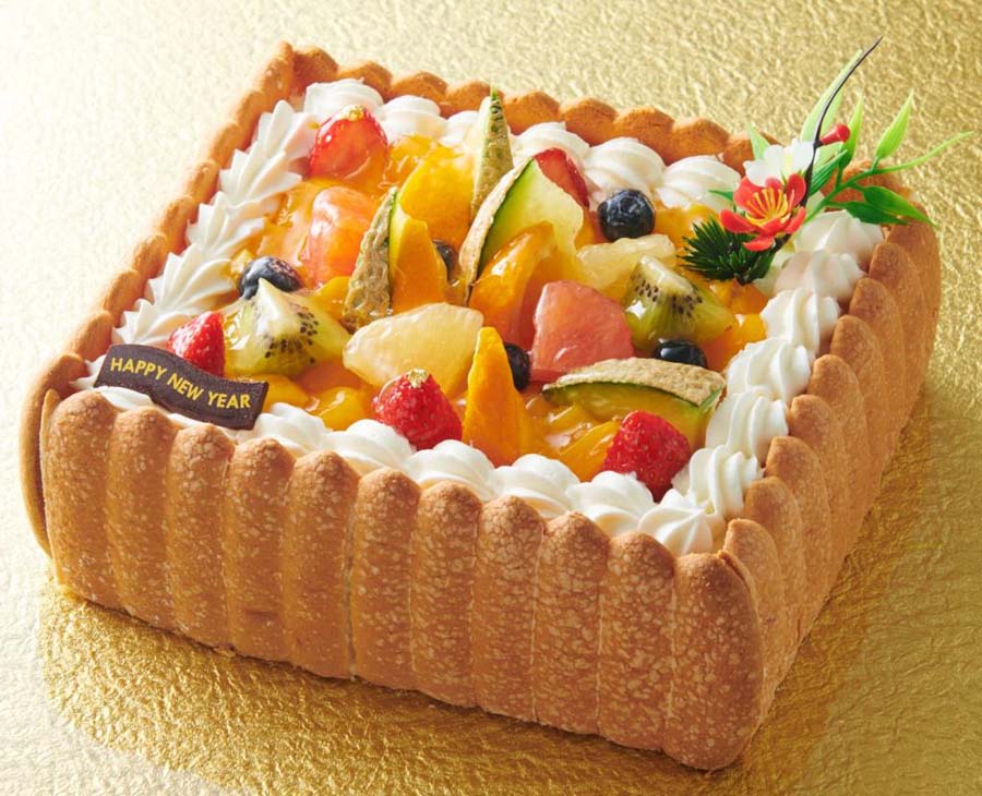 シャトレーゼから新年にピッタリ 華やかな お正月ケーキ が登場 Porta Press Porta