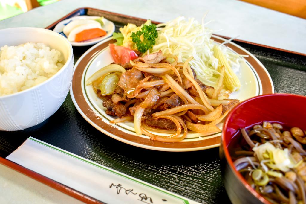 竜王バイパス食堂 わさびの家 和食1