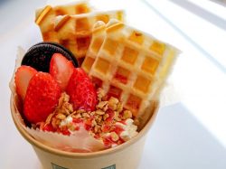 山梨でクロッフルをついに発見！クロワッサン×ワッフル韓国発の新スイーツがまた♪