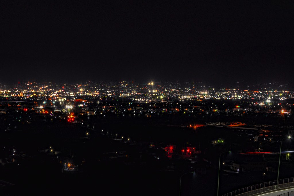 桃花橋公園展望台 夜景