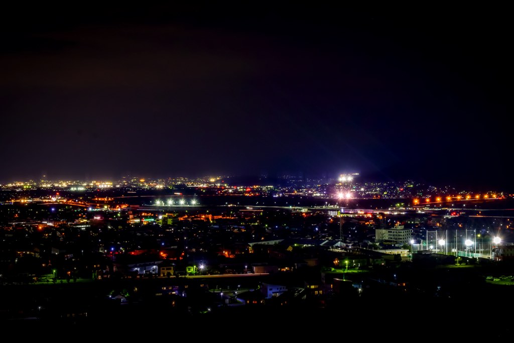 殿原スポーツ公園 夜景