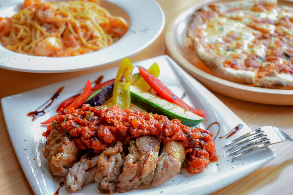 イタリアンレストランかぎしっぽの料理