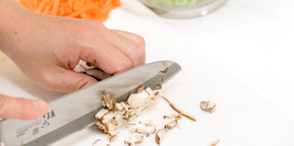 ご飯が進む五目納豆 レシピ工程1