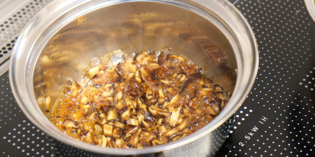 ご飯が進む五目納豆 レシピ工程2