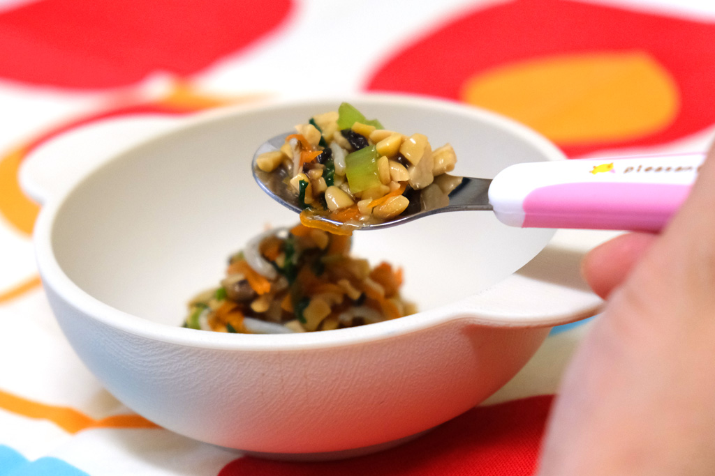 ご飯が進む五目納豆 完成