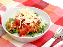 【給食レシピ vol.4】タコライス／中町保育園