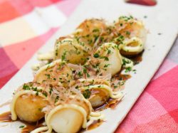 [Lunch recipe vol.22] Potato takoyaki / Futagawa Nursery School