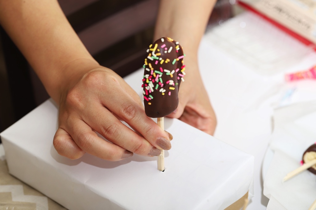 おうち縁日 チョコバナナ