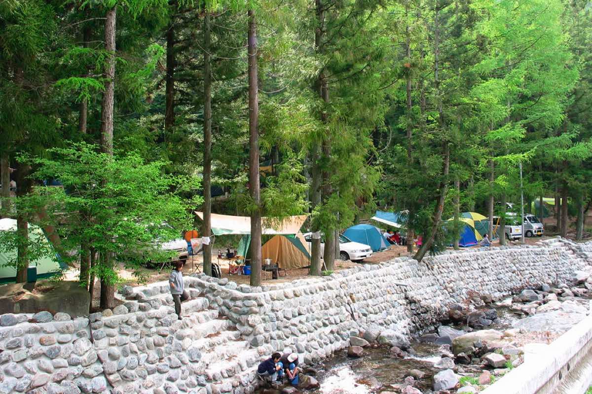 森の隠れ家 ビッグホーンオートキャンプ場 キャンプ場の写真 5