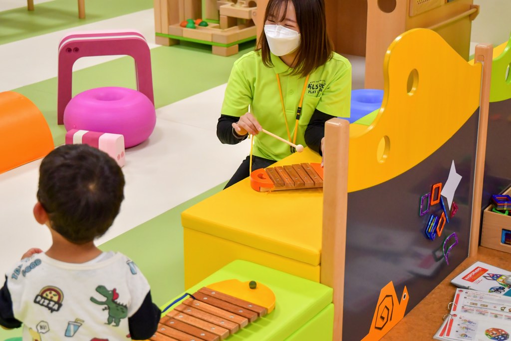 おしろらんど おさかなシロフォン(ベビーエリア)