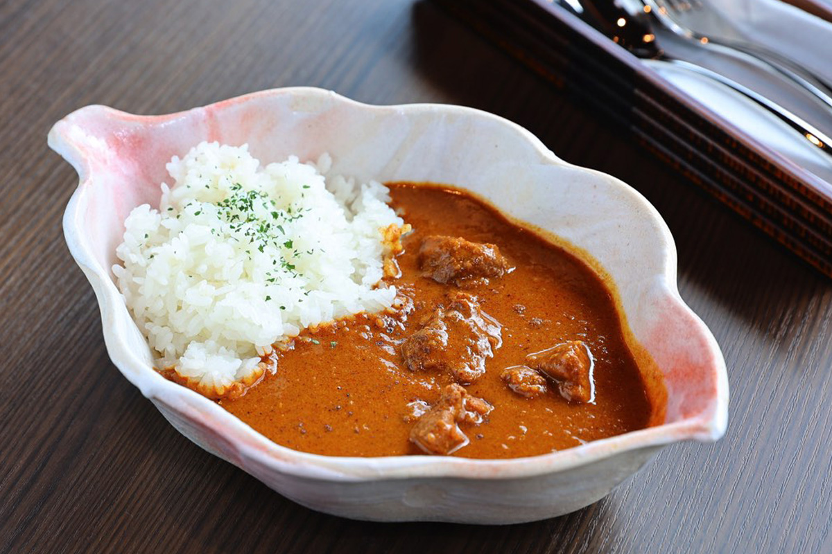 Kominka Cafe KONOHANA Yamanashi Prefecture Shingen Chicken Spice Curry