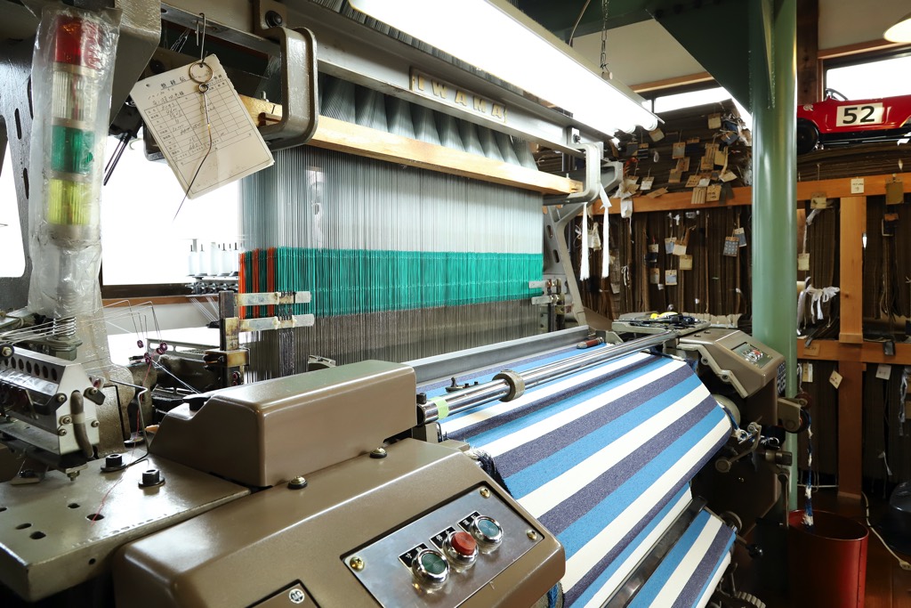 HADACHU(羽田忠織物) 機織