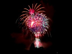 第9回 水源の郷道志「清流の花火大会」