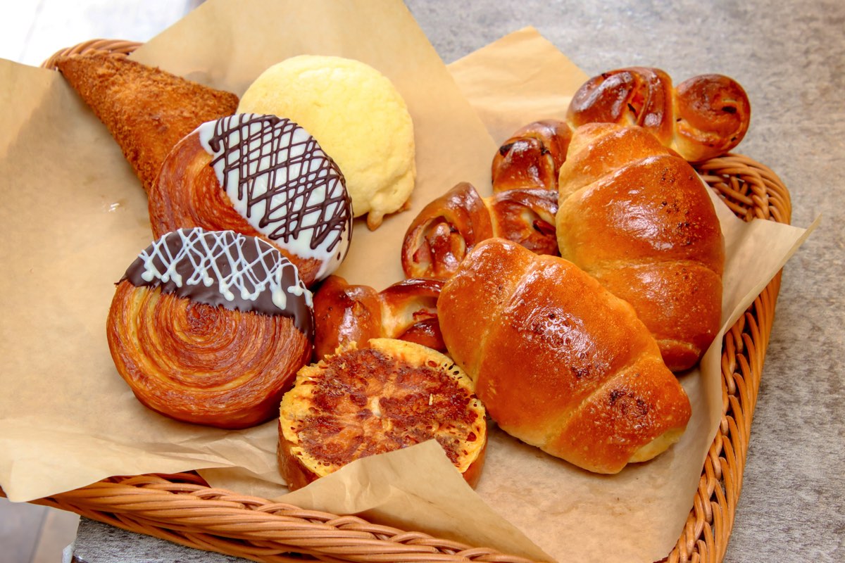 嵜本bakeryのパン