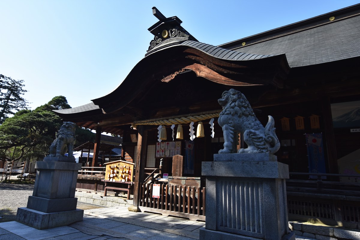 甲斐国一宮淺間神社（笛吹市）