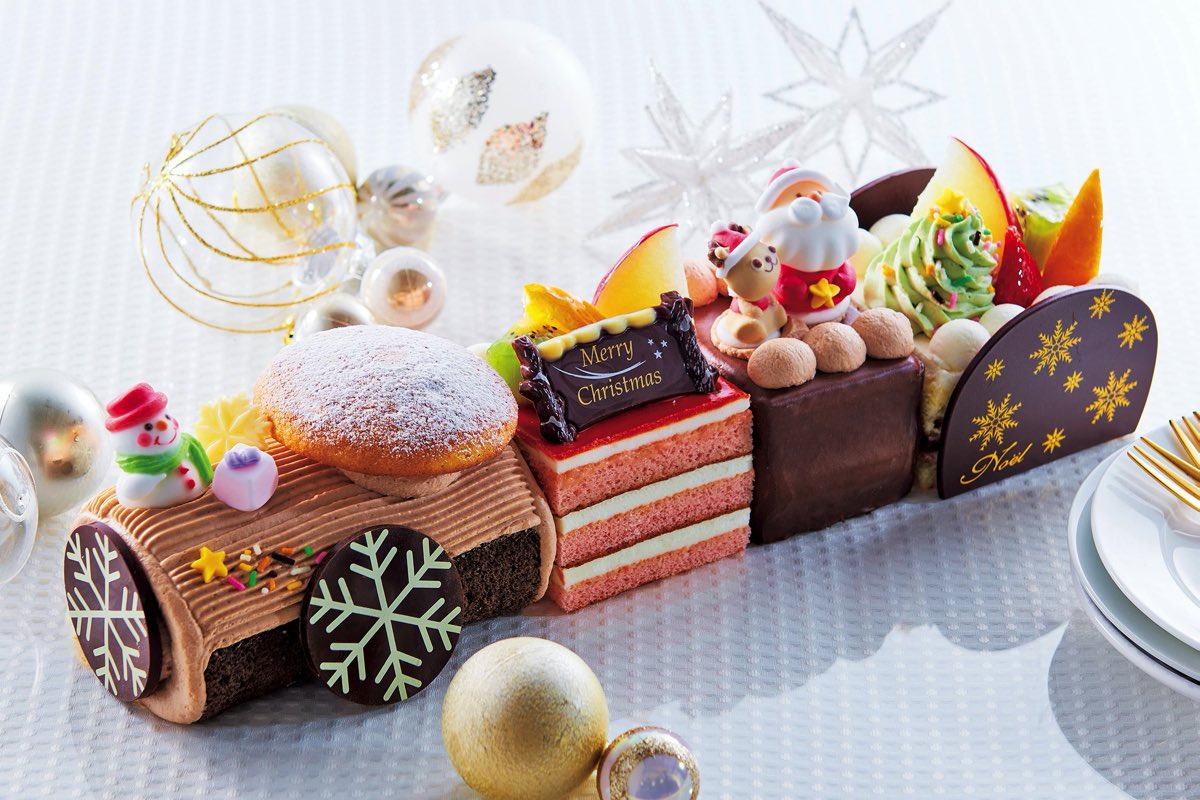 クリスマスハウスとクリスマストレイン クリスマスハウスとクリスマストレイン