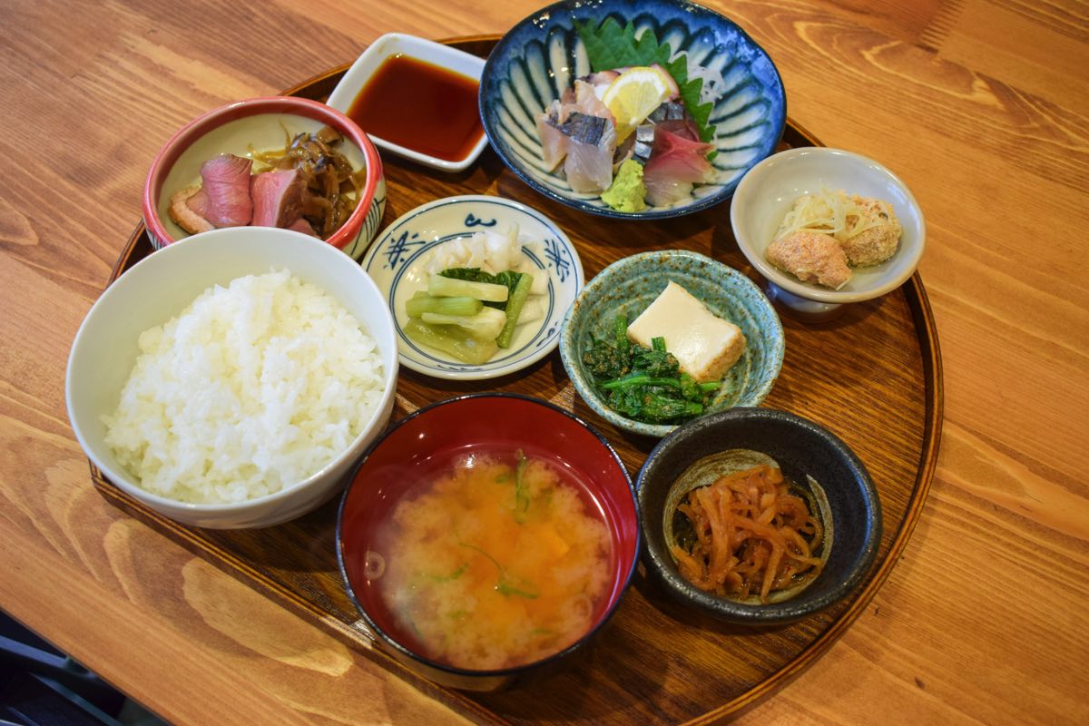 Japanese vegetarian food Yoritsu