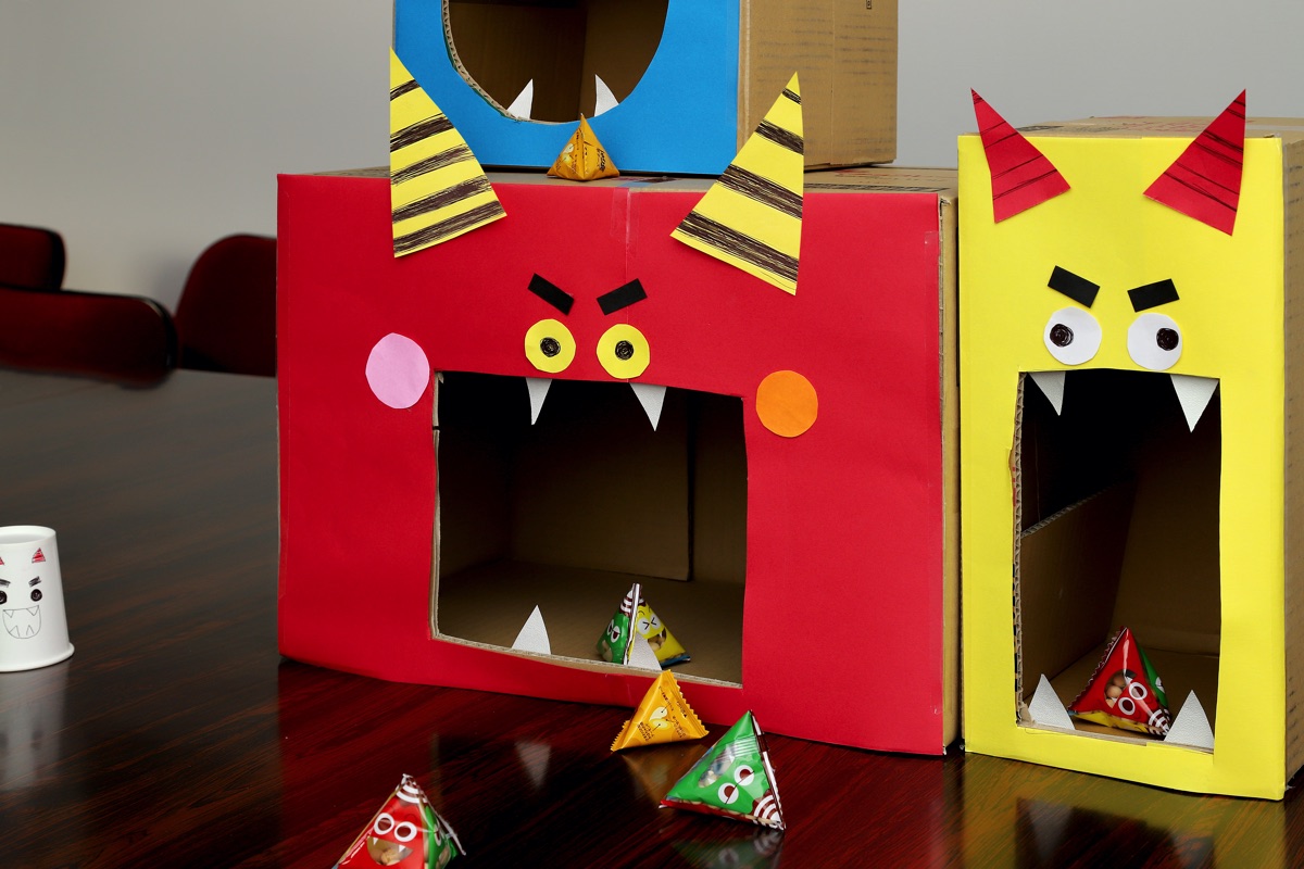 Setsubun Craft Cardboard Demon