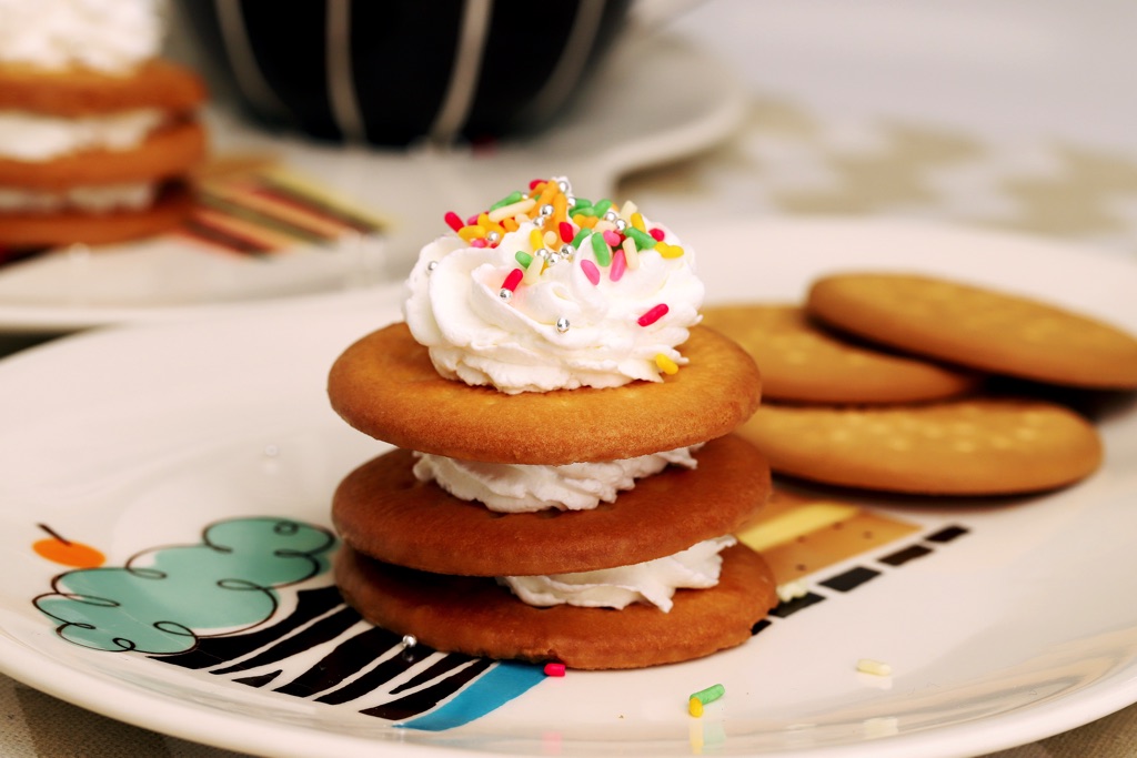 ビスケットが変身！ふわふわケーキ