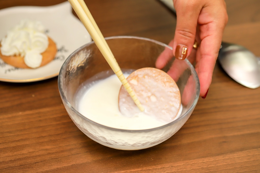 ビスケットケーキ 作り方1