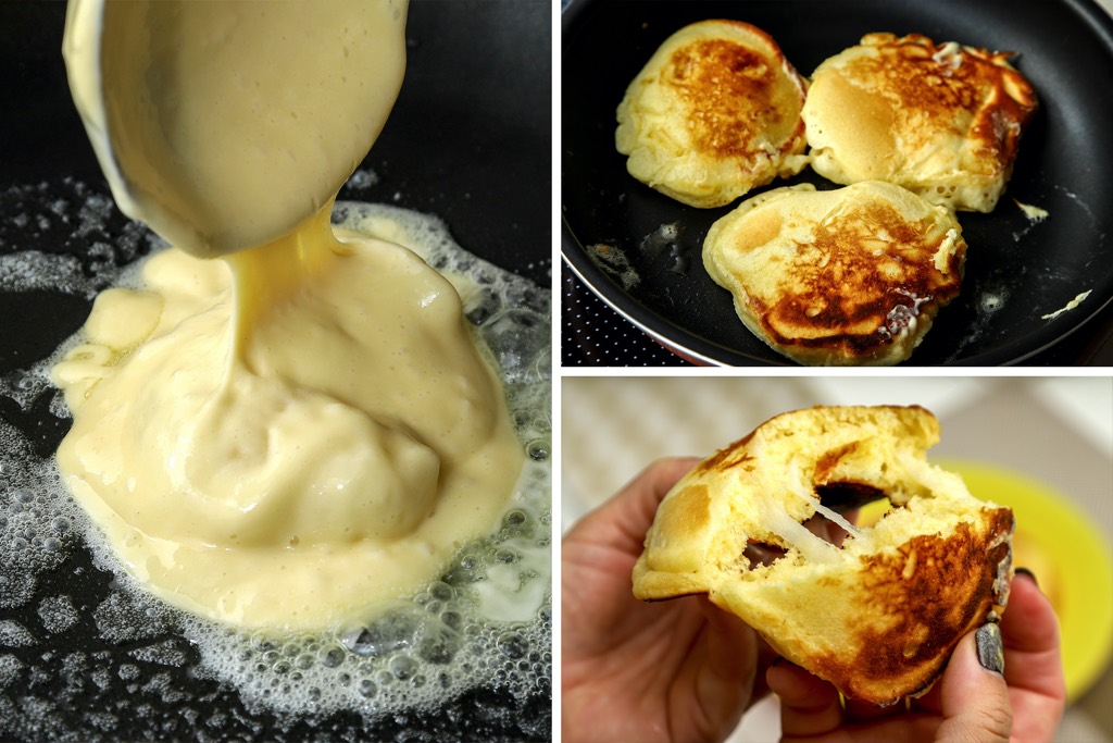 How to make sticky pancakes