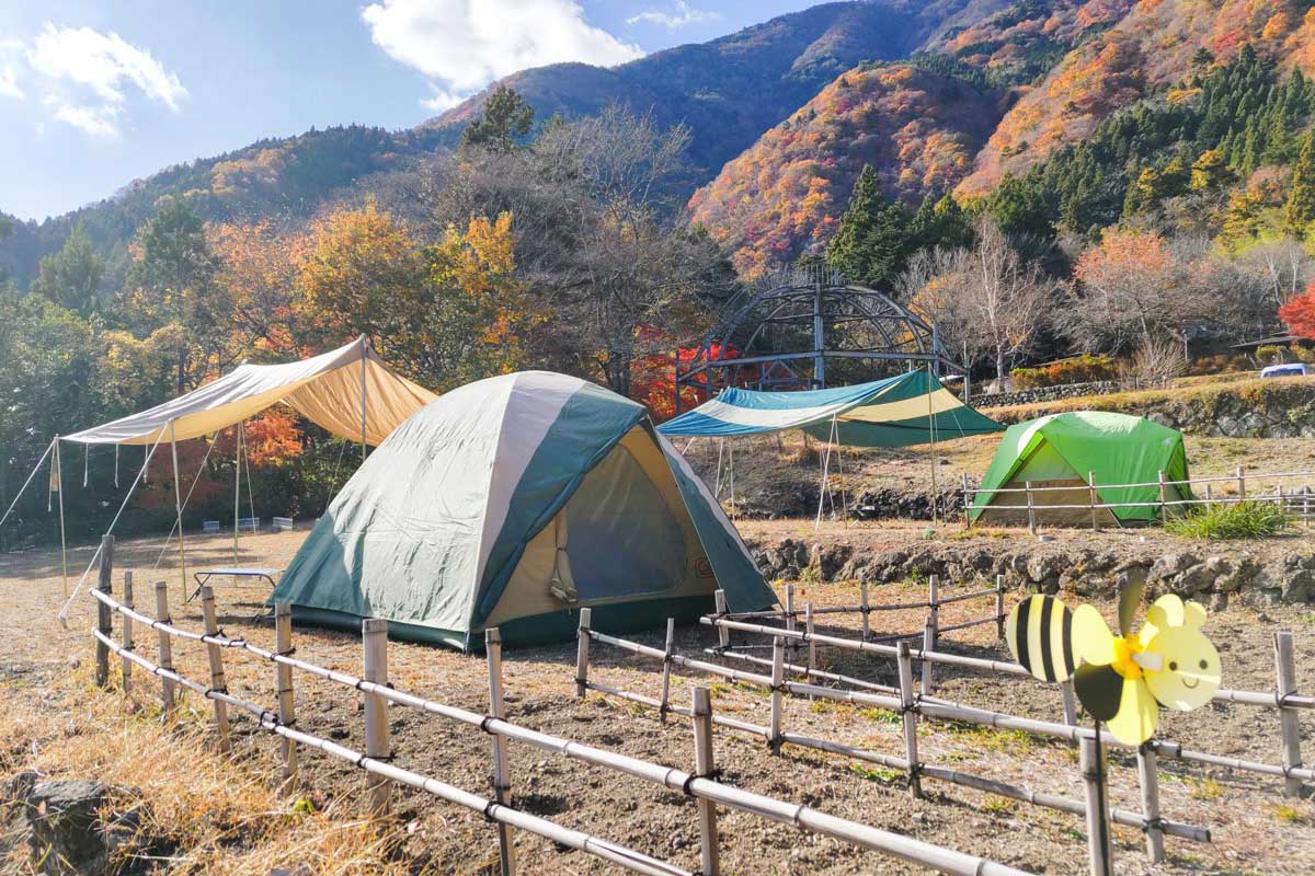Recommended campsite in Yamanashi