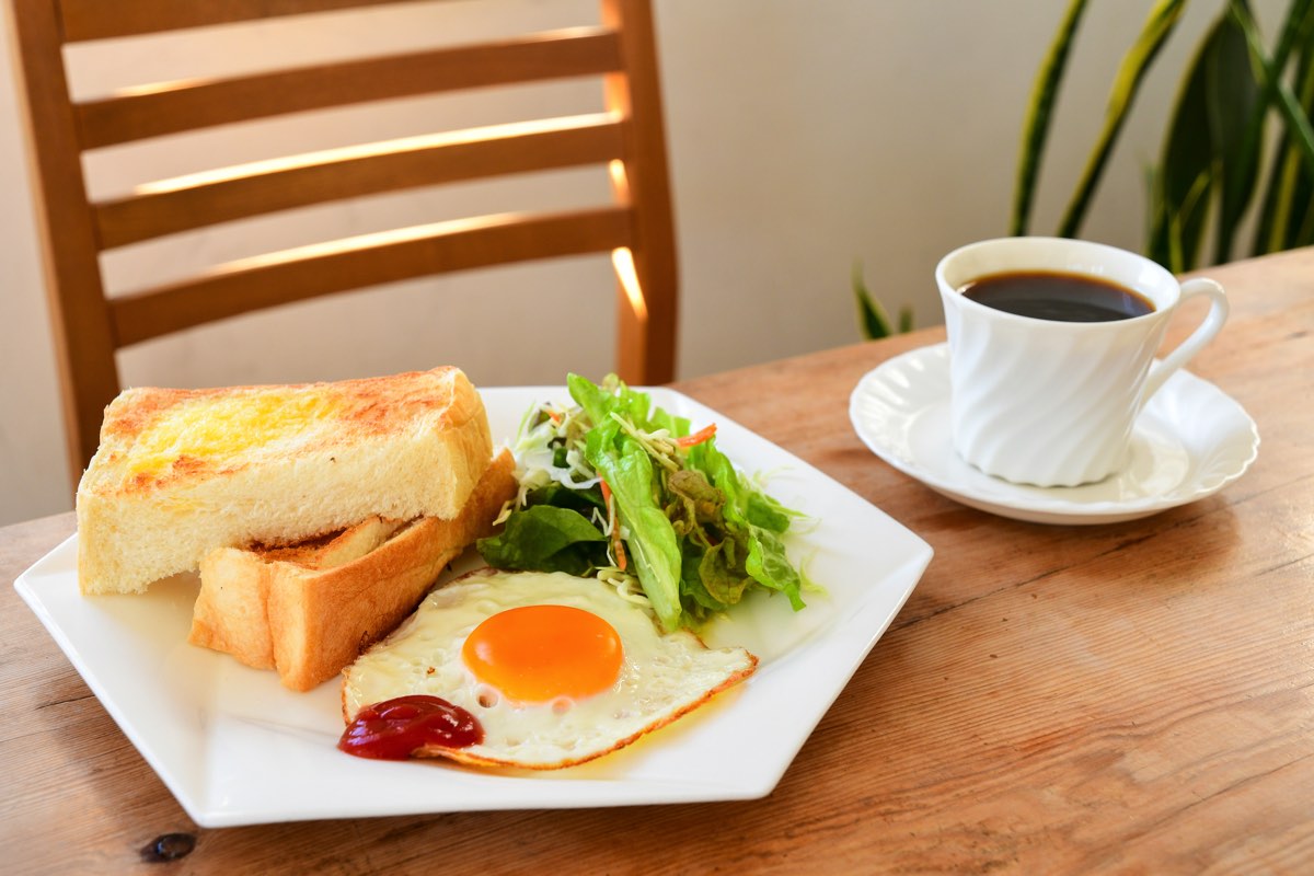 咖啡厅橡子早晨菜单