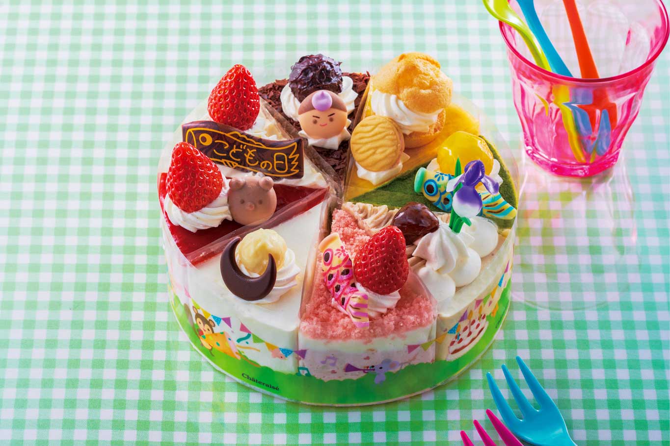 シャトレーゼ 子どもの日 アソートデコレーション