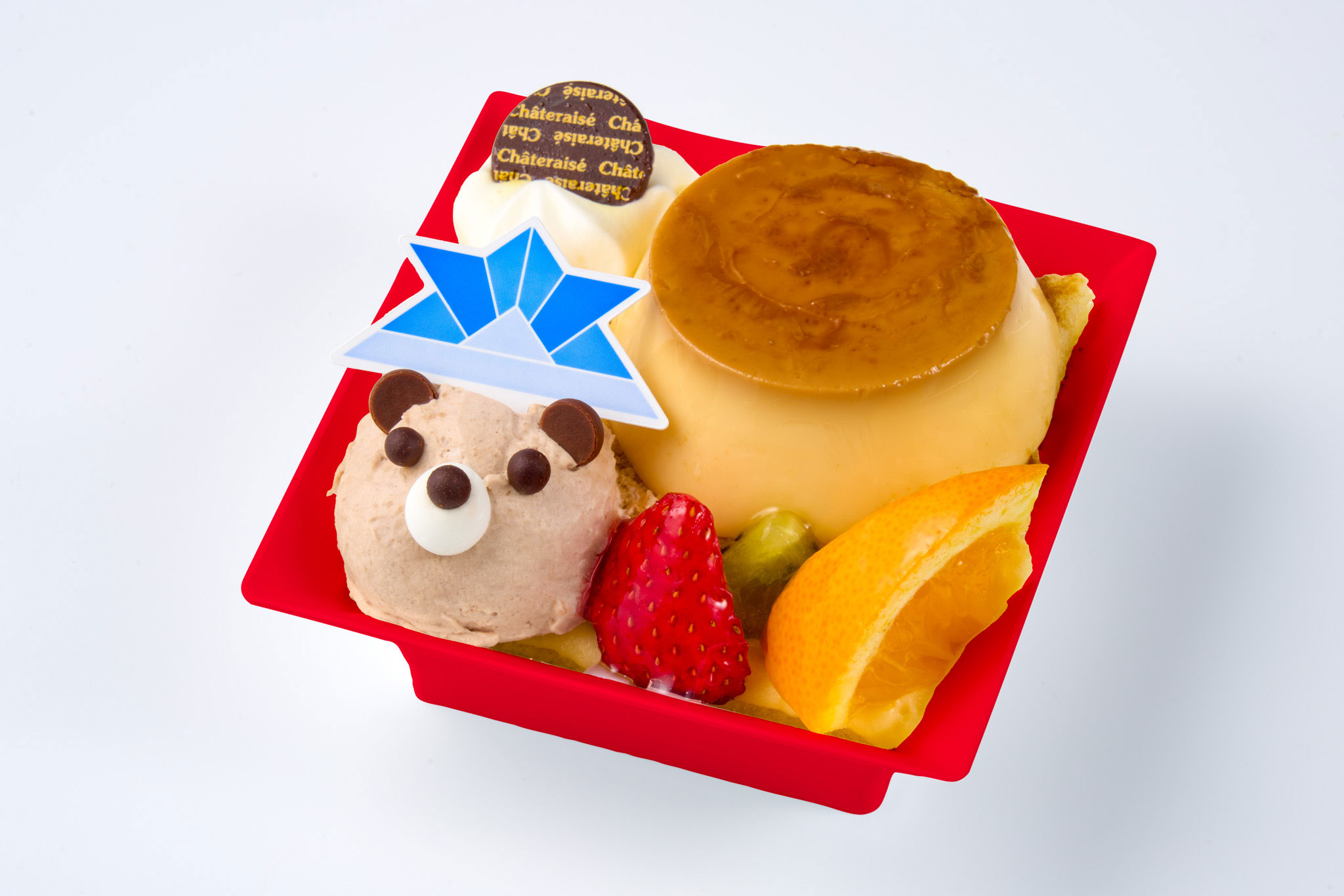 シャトレーゼ 子どもの日 かわいいくまちゃんのプリンアラモード