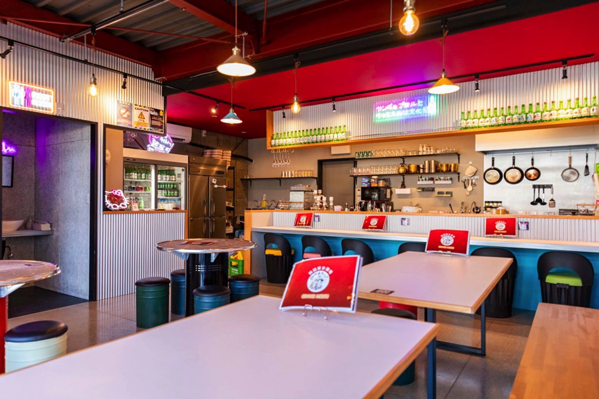 韓国料理チャンハル 内観