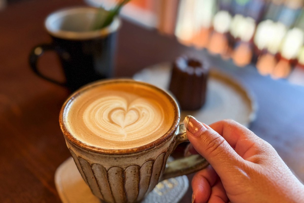 純喫茶特集 愛妻家珈琲 カフェラテ