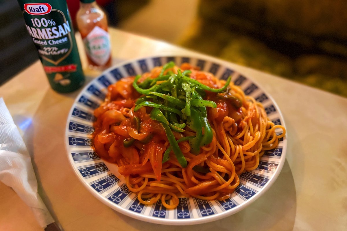 純喫茶特集 純喫茶 旅苑 ナポリタン