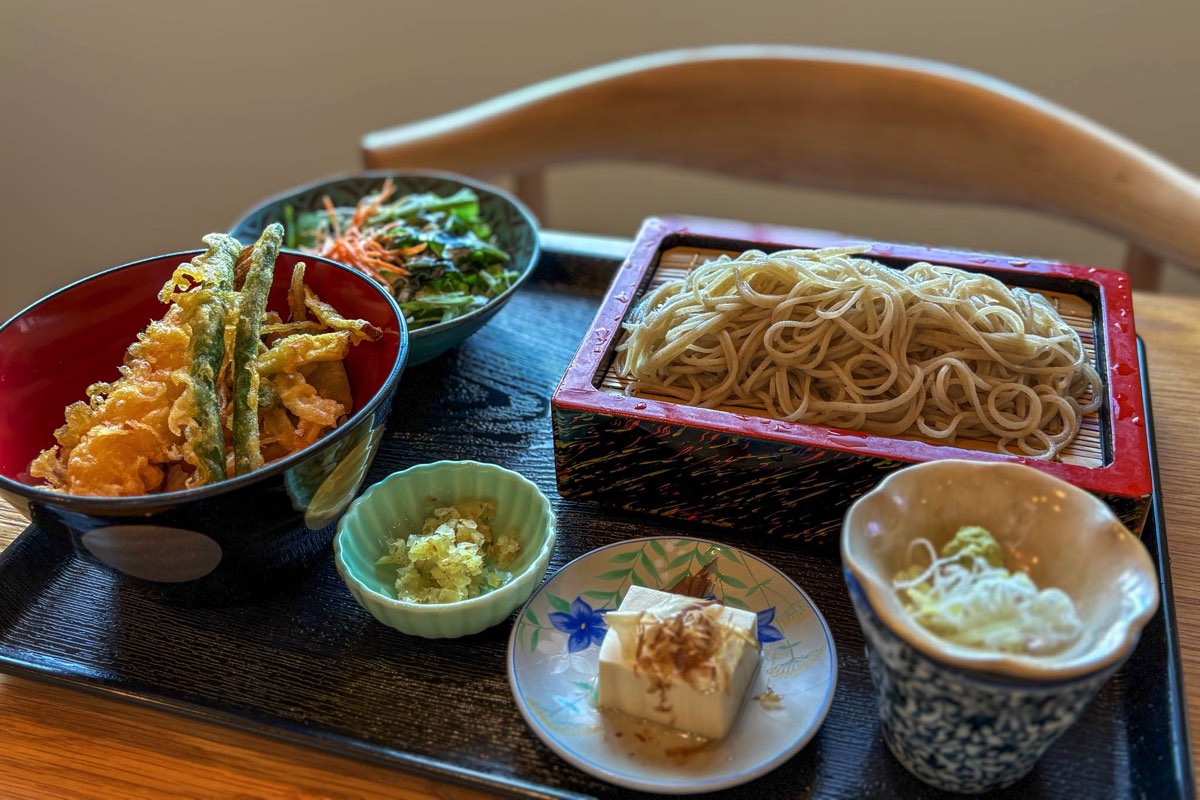 そば処 天目 天丼セット