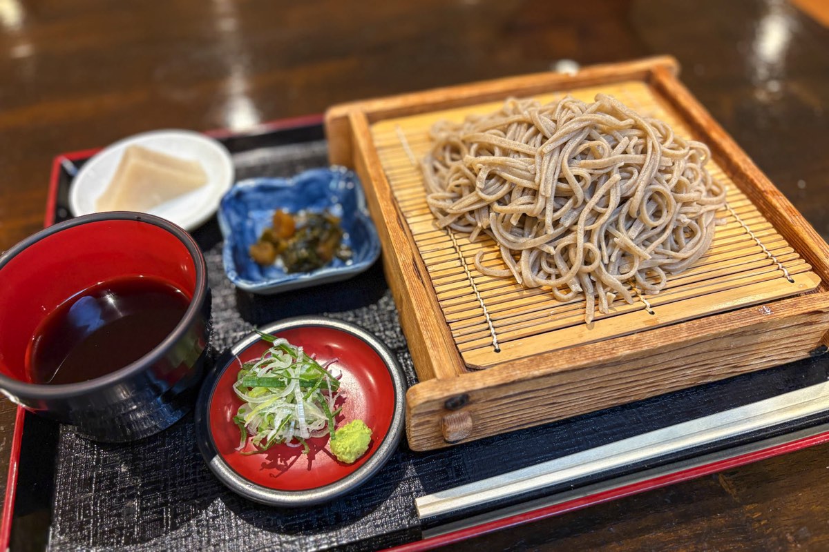 延命そば もりそば