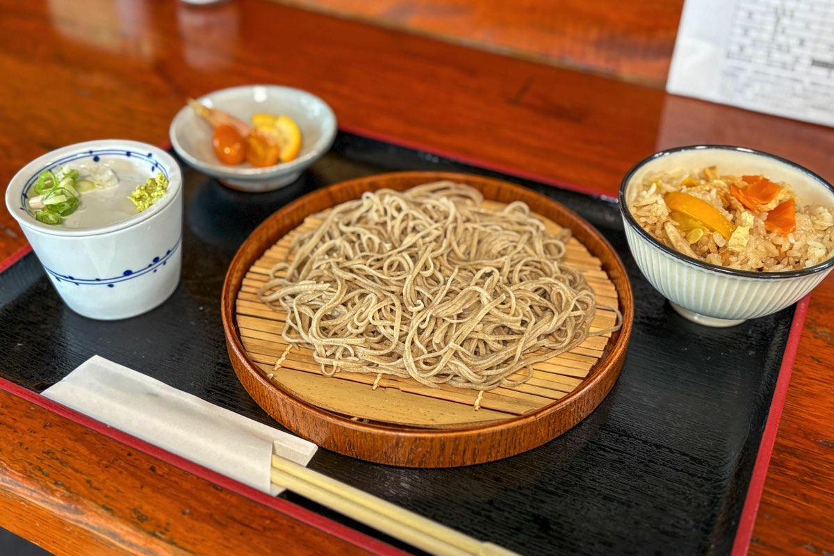 手打ち蕎麦 満月庵 ランチコース