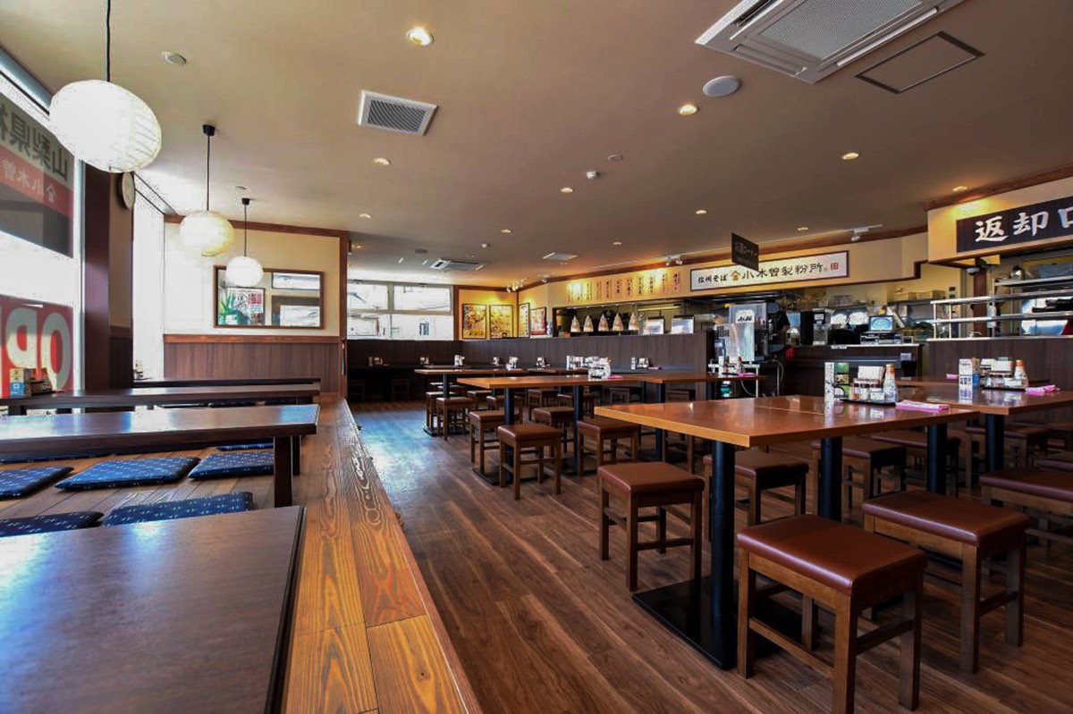 小木曽製粉所 甲府アルプス通り店 ざるそば