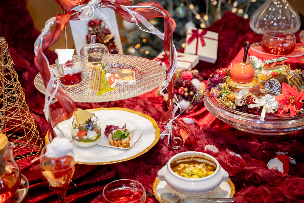 アシェット デセール セレスのアフタヌーンティー1