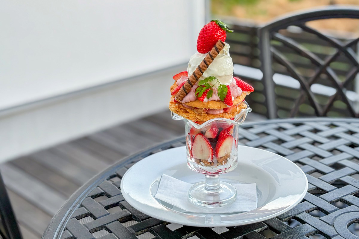 Gelateria&Cafeteria Ricòrdo パフェ