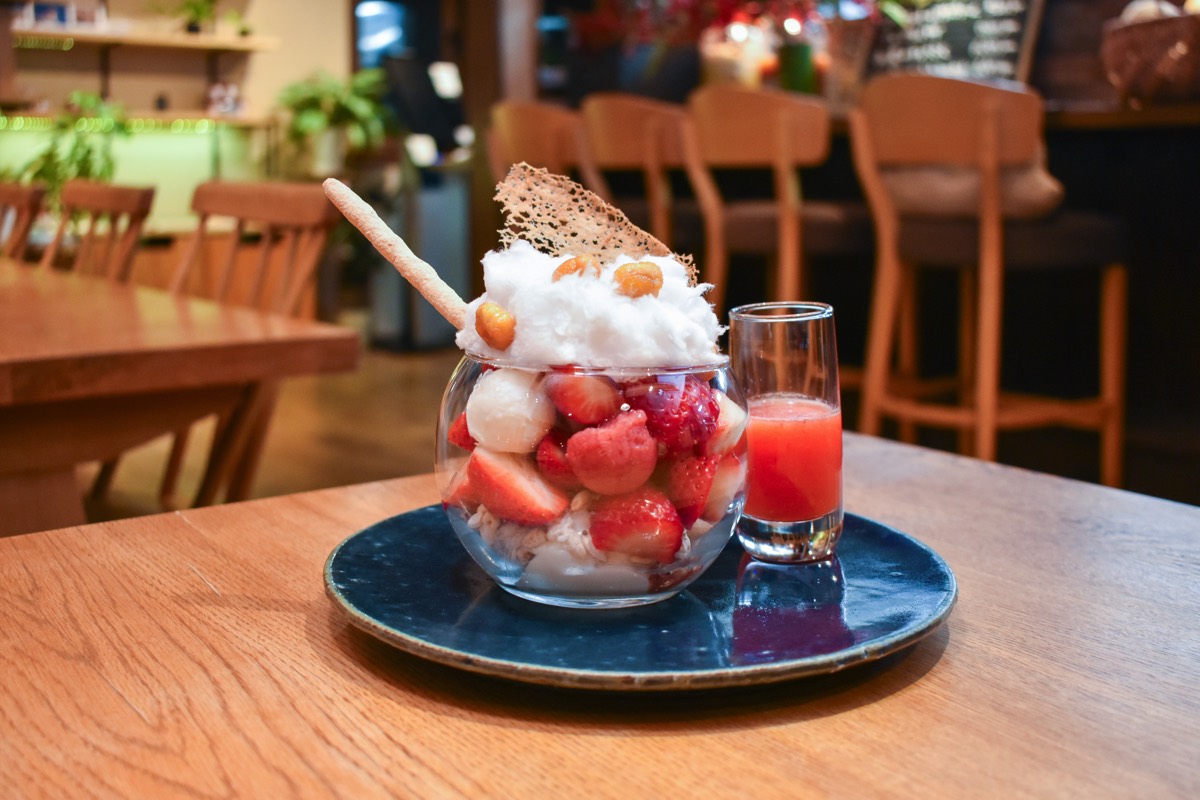 ファーマーズレストランOrto パフェ