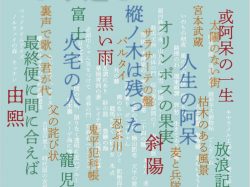 [ 昭和文学を振り返る ] 山梨県立文学館