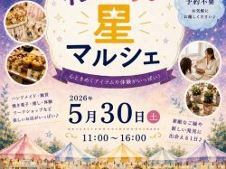 [ 第2回わいあい星マルシェ ] 甲府駅北口よっちゃばれ広場