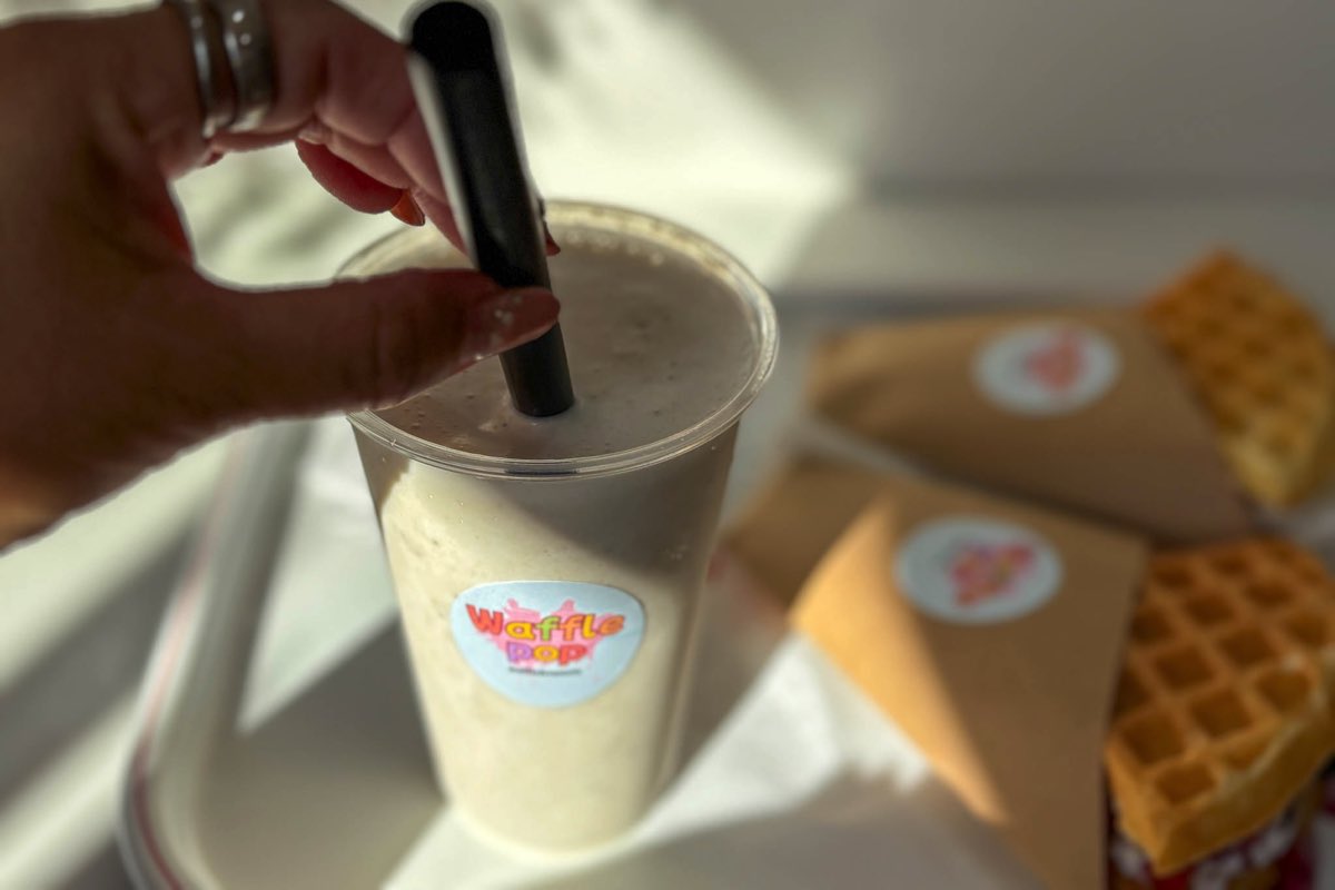 Waffle pop